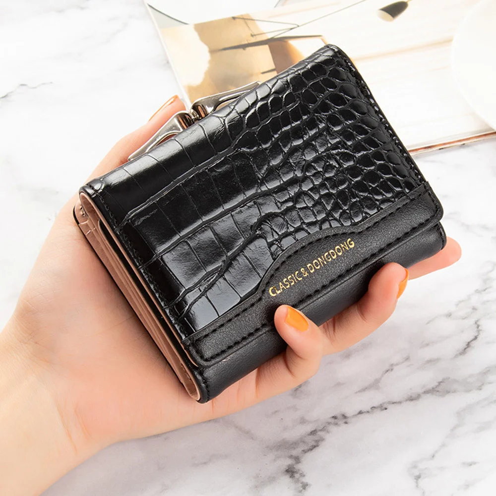 2023 Pattern Women Wallet Small Pu Leather Women Purse Short Brand Designer Female Coin Purse Cute Lock Girl Wallet
2023 Pattern Women Wallet Small Pu Leather Women Purse Short Brand Designer Female Coin Purse Cute Lock Girl Wallet