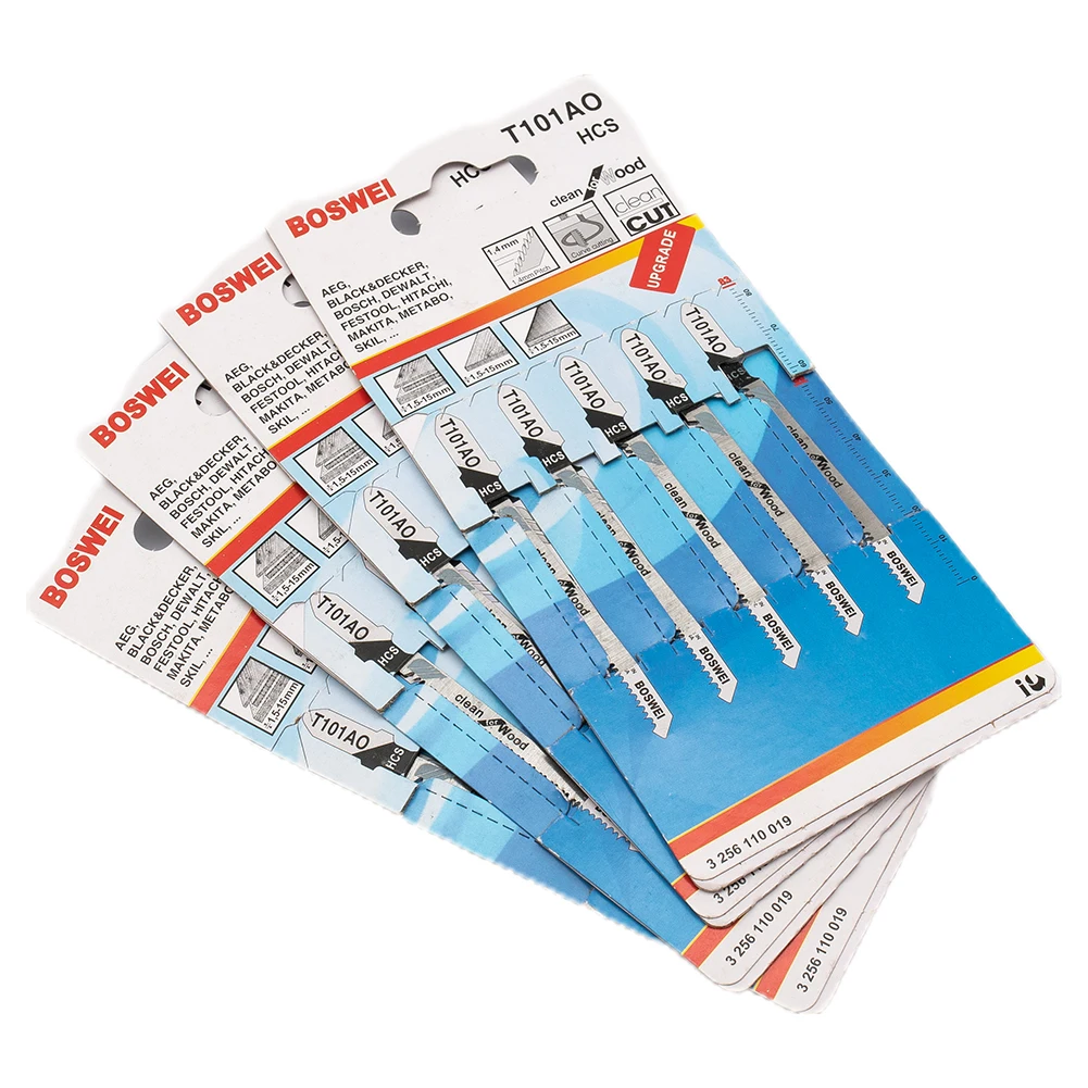 Supply Woodworking Tool Accessories 20pcs T-shank Clean Curved Cutting Jig Saw Blades Jigsaw Cutter Attachment
Supply Woodworking Tool Accessories 20pcs T-shank Clean Curved Cutting Jig Saw Blades Jigsaw Cutter Attachment
