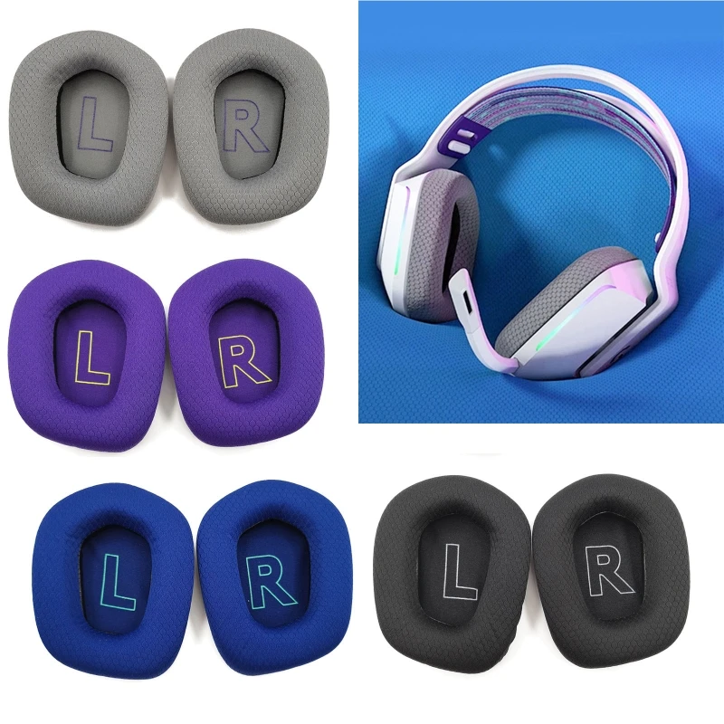 

Elastic Ear Pads for G733 G335 Headphone Replaced Noise Cancelling Ear Cushion Qualified Ear Pads