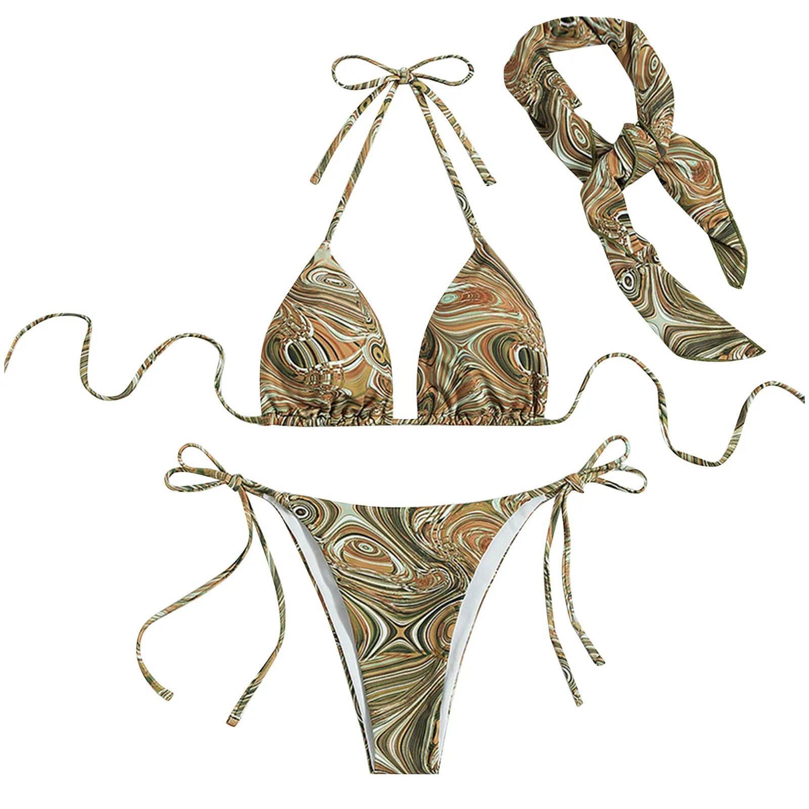 Summer Swimwear For Women 2023 Women Solid Color And Print Bikini Set Swimming Two Piece Swimsuits Swimwear Beach Suit
Summer Swimwear For Women 2023 Women Solid Color And Print Bikini Set Swimming Two Piece Swimsuits Swimwear Beach Suit