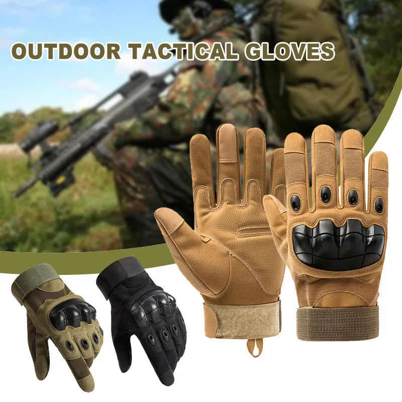 Outdoor Tactical Gloves Military Training Army Sport Climbing Shooting Hunting Riding Cycling Full Finger Anti-Skid Mittens
Outdoor Tactical Gloves Military Training Army Sport Climbing Shooting Hunting Riding Cycling Full Finger Anti-Skid Mittens