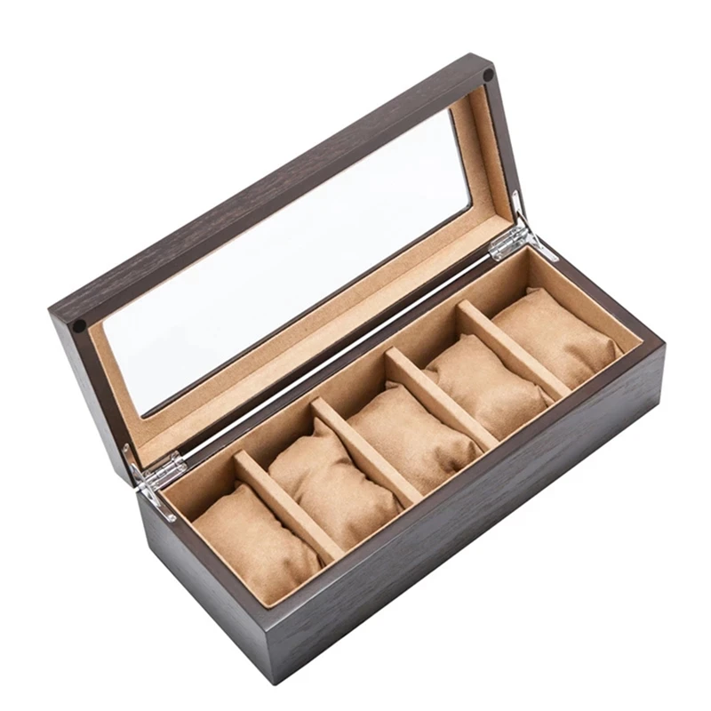 Men And Women 5 Slot Watch Storage Box With Window Mechanical Watch Display Cabinet Storage Box Gift Box
Men And Women 5 Slot Watch Storage Box With Window Mechanical Watch Display Cabinet Storage Box Gift Box
