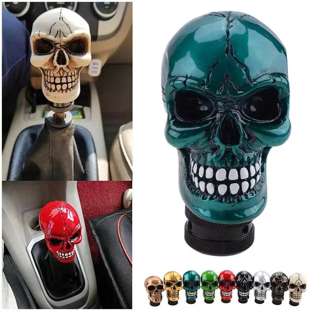 Skull Gear Shift Knob Universal Manual Shifter Lever Handle Alien Head Buck Teeth Pomo Marchas Car Accessories
Skull Gear Shift Knob Universal Manual Shifter Lever Handle Alien Head Buck Teeth Pomo Marchas Car Accessories