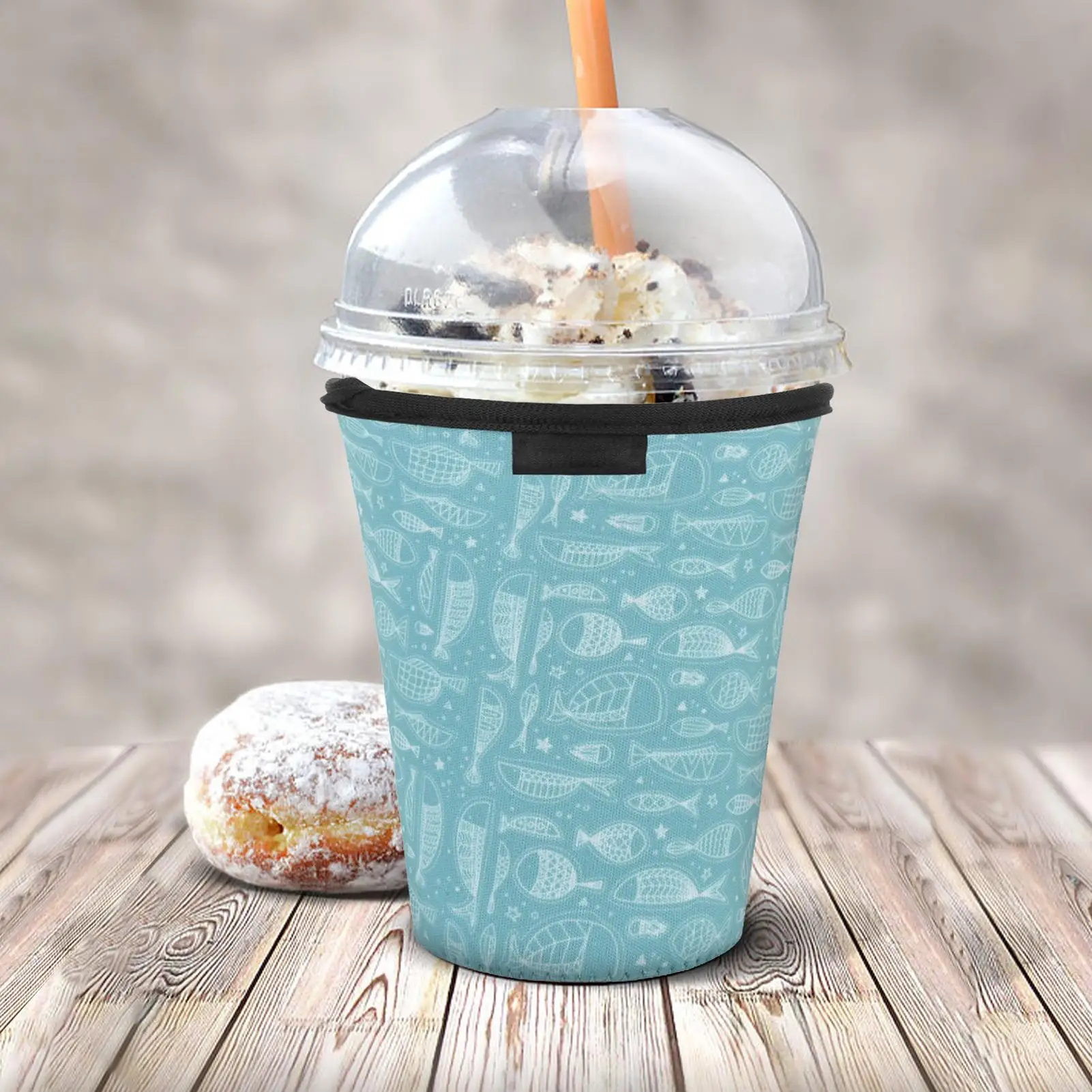 Reusable Iced Coffee Cup Sleeve | Iced Coffee Cozy Insulator | 2 Pack Insulator Sleeves for Cold Bev
Reusable Iced Coffee Cup Sleeve | Iced Coffee Cozy Insulator | 2 Pack Insulator Sleeves for Cold Bev
