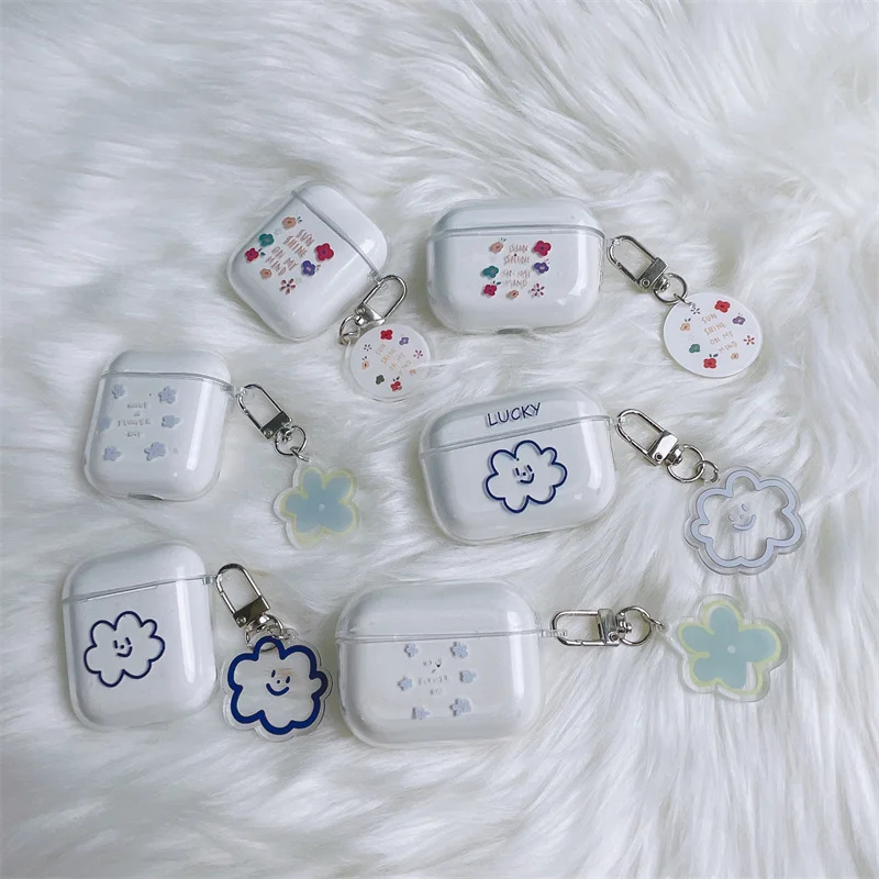 Чехол Lucky Cloud с красивыми цветами для AirPods 2, чехол для AirPods 3 Coque, беспроводные наушники из ТПУ, мягкий чехол для AirPods Pro
Чехол Lucky Cloud с красивыми цветами для AirPods 2, чехол для AirPods 3 Coque, беспроводные наушники из ТПУ, мягкий чехол для AirPods Pro