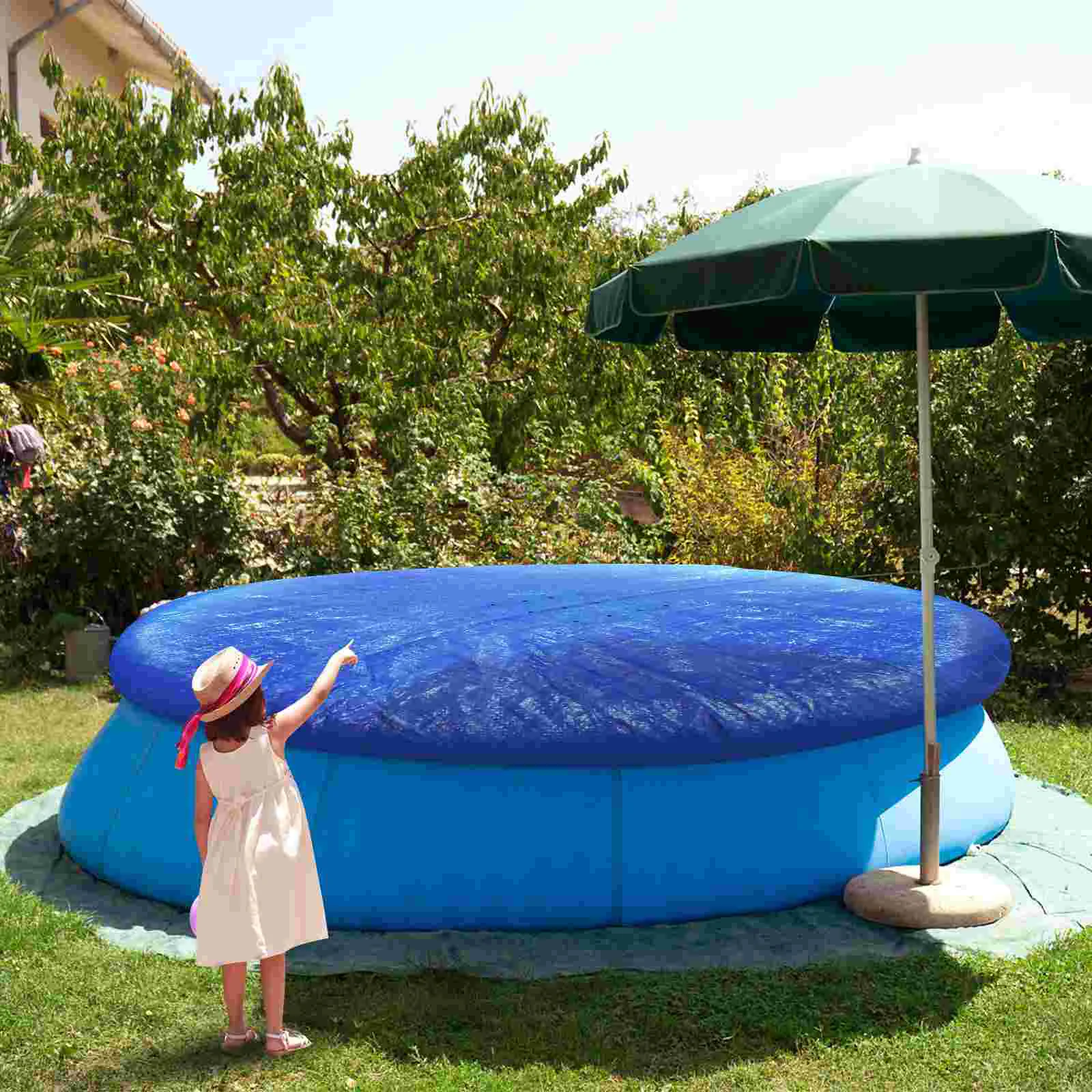Pool Cover Diameter Round Easy Set for Frame Pools Swimming Fast Set Pool ( Blue 366cm )
Pool Cover Diameter Round Easy Set for Frame Pools Swimming Fast Set Pool ( Blue 366cm )