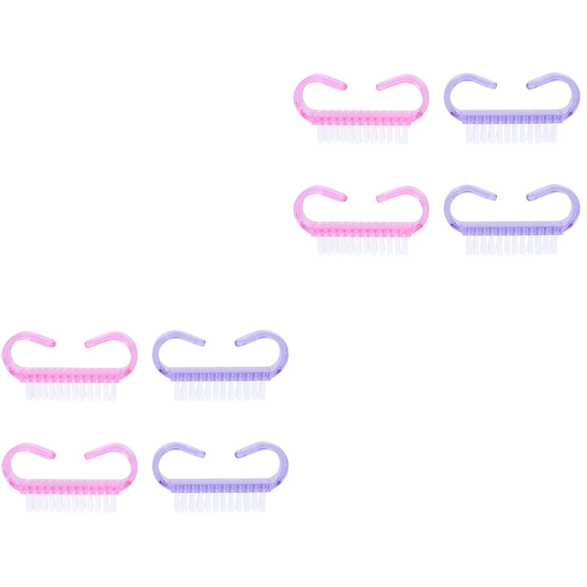 8 pcs Handle Nail Brush Nail Hand Scrubbing Cleaning Brush (Random Color)
8 pcs Handle Nail Brush Nail Hand Scrubbing Cleaning Brush (Random Color)