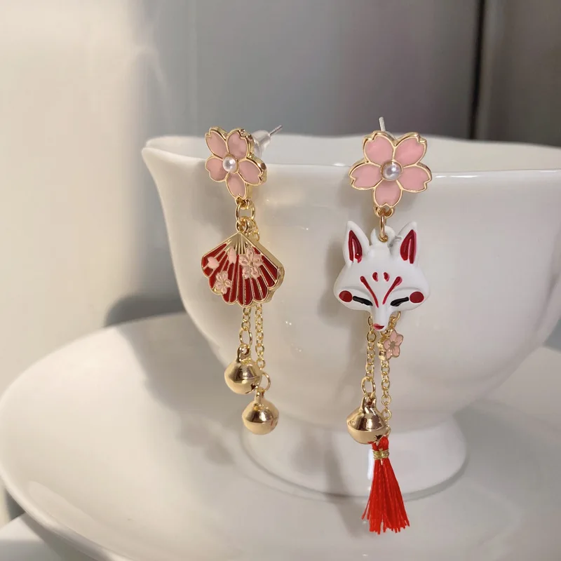 Trendy Fox&Flower Earrings Pendent Jewelry Accessories For Women Bell Tassel Dangle Stud Party Girl Gifts
Trendy Fox&Flower Earrings Pendent Jewelry Accessories For Women Bell Tassel Dangle Stud Party Girl Gifts