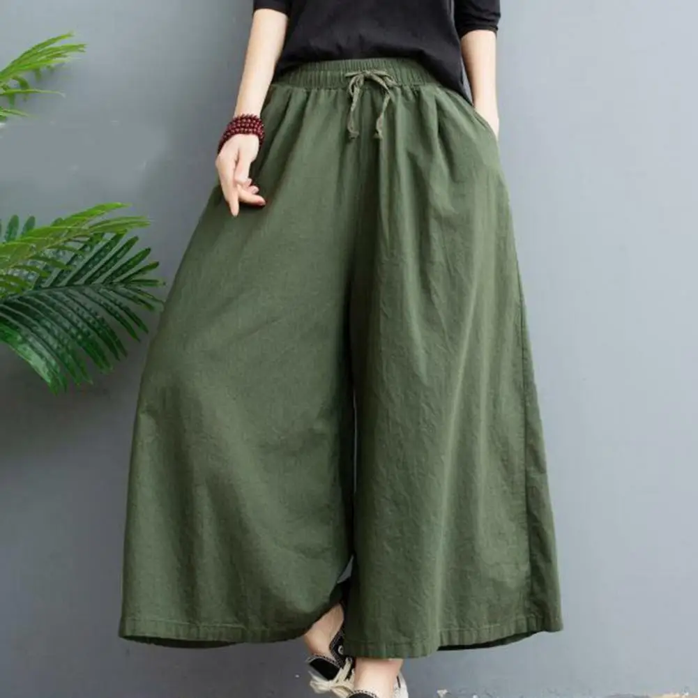 Эластичный пояс со шнуровкой и косыми карманами женские брюки длиной 9/10 повседневные Прямые широкие укороченные брюки большого размера в уличном стиле
Эластичный пояс со шнуровкой и косыми карманами женские брюки длиной 9/10 повседневные Прямые широкие укороченные брюки большого размера в уличном стиле