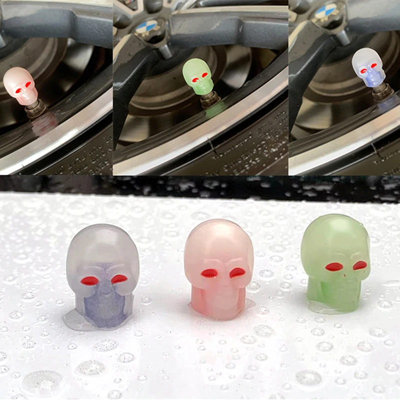 Car Tire Luminous Valve Nozzle Cap Car With Electric Vehicle Motorcycle Nozzle Cover Skull Valve Core Cover Universal
Car Tire Luminous Valve Nozzle Cap Car With Electric Vehicle Motorcycle Nozzle Cover Skull Valve Core Cover Universal