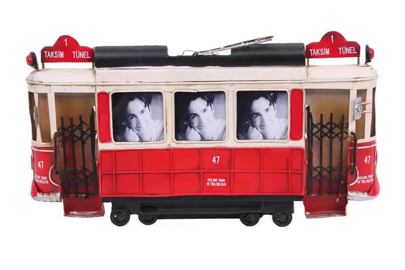 Декоративная металлическая рама Trolley Temalı винтажный подарок