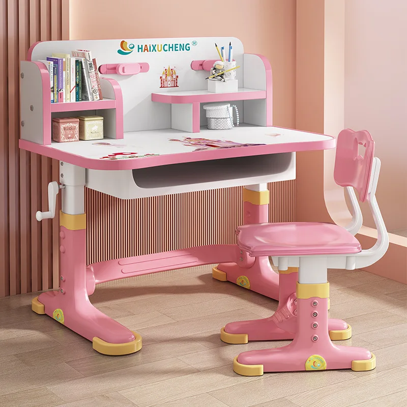2023 Year Aoliviya Official New Children's Study Desk Desk Home Desk Writing Homework School Desk and Chair Combination Set Han
2023 Year Aoliviya Official New Children's Study Desk Desk Home Desk Writing Homework School Desk and Chair Combination Set Han