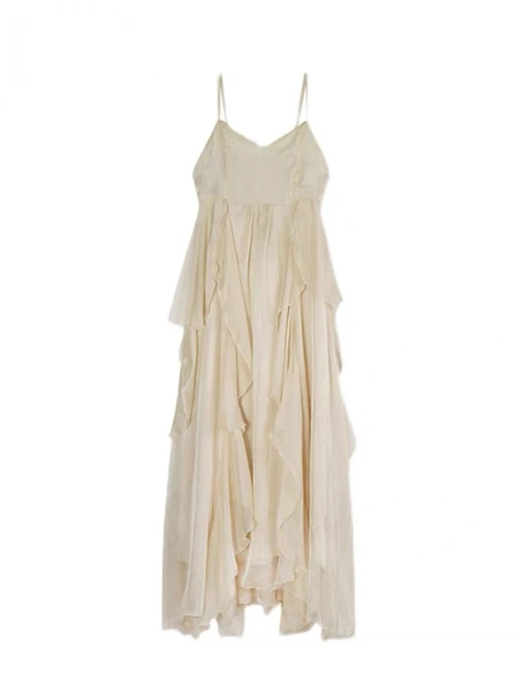 New French Vintage Suspenders Dress Women Summer Loose Long Dresses Evening Elegant Sleeveless Backless Party Sexy Design
New French Vintage Suspenders Dress Women Summer Loose Long Dresses Evening Elegant Sleeveless Backless Party Sexy Design