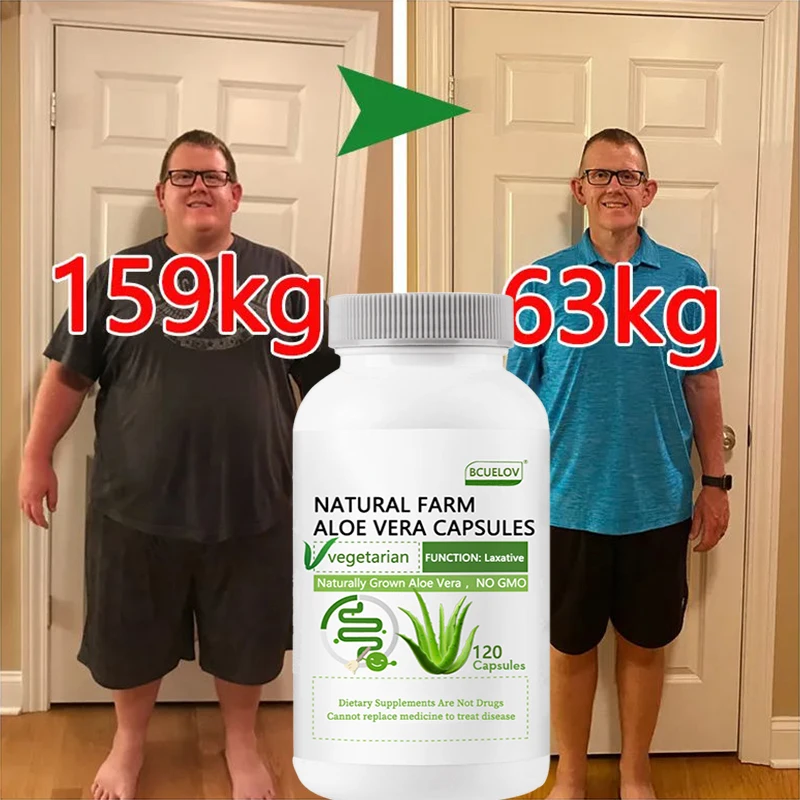 BCUELOV Aloe Vera Capsules Weight Loss Fat Burn Men and Women Reduce Bloating Control Appetite Digestive Health Support
BCUELOV Aloe Vera Capsules Weight Loss Fat Burn Men and Women Reduce Bloating Control Appetite Digestive Health Support