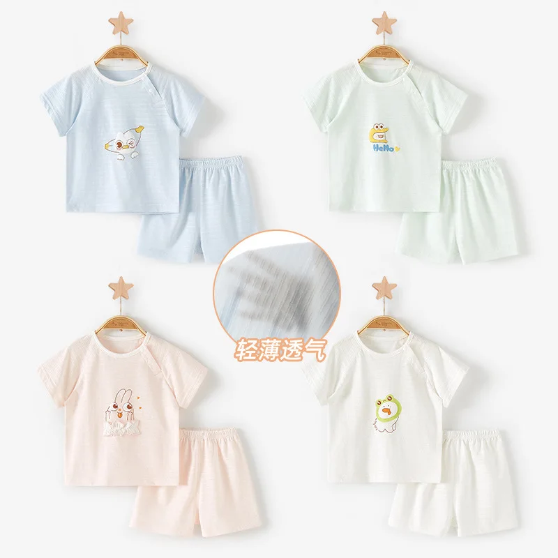 Newborn Infant Baby Boy Girl Bodysuit Summer Striped Casual Solid Outfits Clothes
Newborn Infant Baby Boy Girl Bodysuit Summer Striped Casual Solid Outfits Clothes