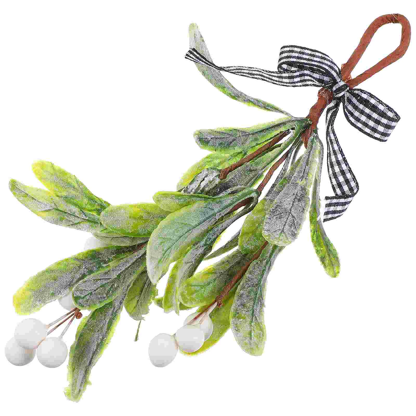 Simulation Mistletoe Picks Mistletoe Branches Decor Wreath Making Stems Fake Mistletoe Pick Holiday Faux Mistletoe Ornament
Simulation Mistletoe Picks Mistletoe Branches Decor Wreath Making Stems Fake Mistletoe Pick Holiday Faux Mistletoe Ornament