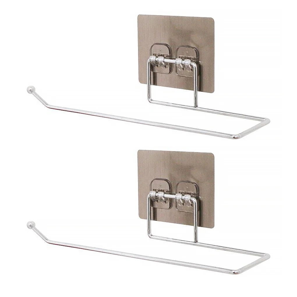 2Pcs Paper Holder Stainless Steel Bathroom Self-adhesive Towel Storage Rack Waterproof Household Toilet Stand Accessories
2Pcs Paper Holder Stainless Steel Bathroom Self-adhesive Towel Storage Rack Waterproof Household Toilet Stand Accessories