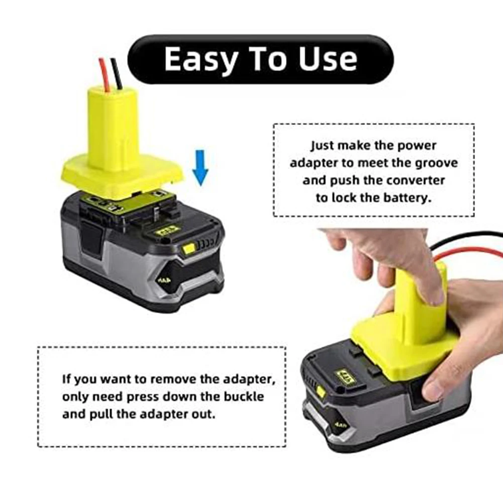 14 AWG провод DIY преобразователь колеса питания с 30A предохранителем для Ryobi One + 18V li-ion RB18L50 BPL1820 BPL-1815 разъем адаптера батареи
14 AWG провод DIY преобразователь колеса питания с 30A предохранителем для Ryobi One + 18V li-ion RB18L50 BPL1820 BPL-1815 разъем адаптера батареи