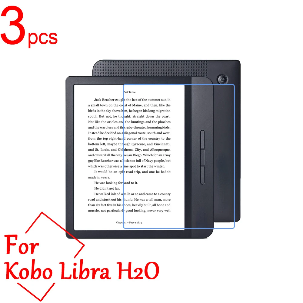 Ultra Clear/Matte/Nano anti-Explosion LCD Screen Protector Film Cover For Kobo Libra H2O E-Book Protective Film
Ultra Clear/Matte/Nano anti-Explosion LCD Screen Protector Film Cover For Kobo Libra H2O E-Book Protective Film
