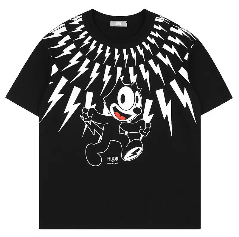 MBGIOIO Short sleeve T-shirt Summer Trend Hot Selling Men's T-shirt Lightning Print High Street Boys oversized 2022 Popular Men'
MBGIOIO Short sleeve T-shirt Summer Trend Hot Selling Men's T-shirt Lightning Print High Street Boys oversized 2022 Popular Men'