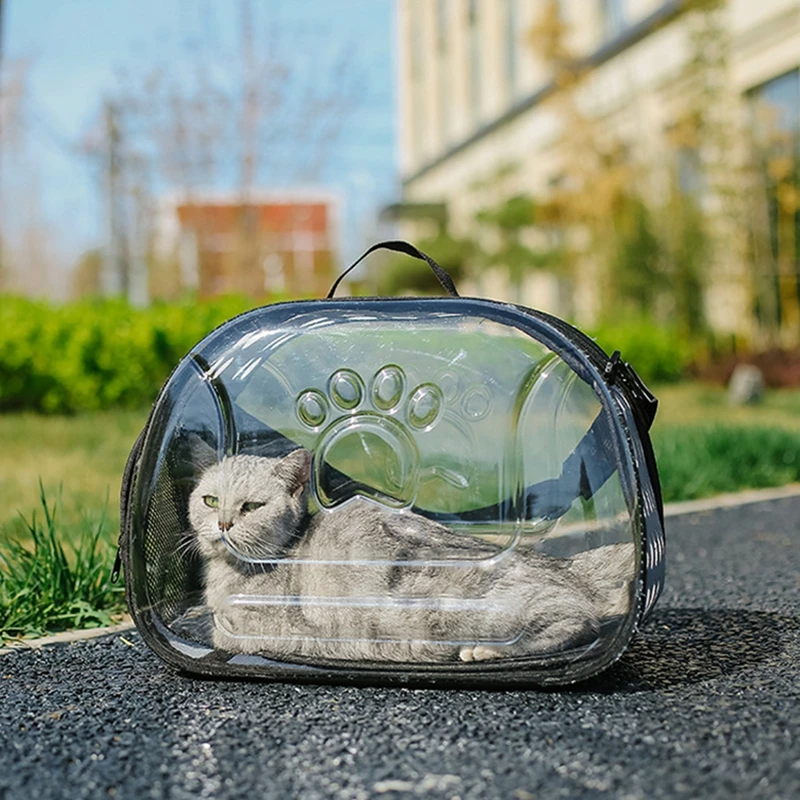 Прозрачный рюкзак для кошек, модная переноска для домашних животных в виде капсулы, складная дышащая дорожная сумка для собак, уличные прин...
Прозрачный рюкзак для кошек, модная переноска для домашних животных в виде капсулы, складная дышащая дорожная сумка для собак, уличные прин...
