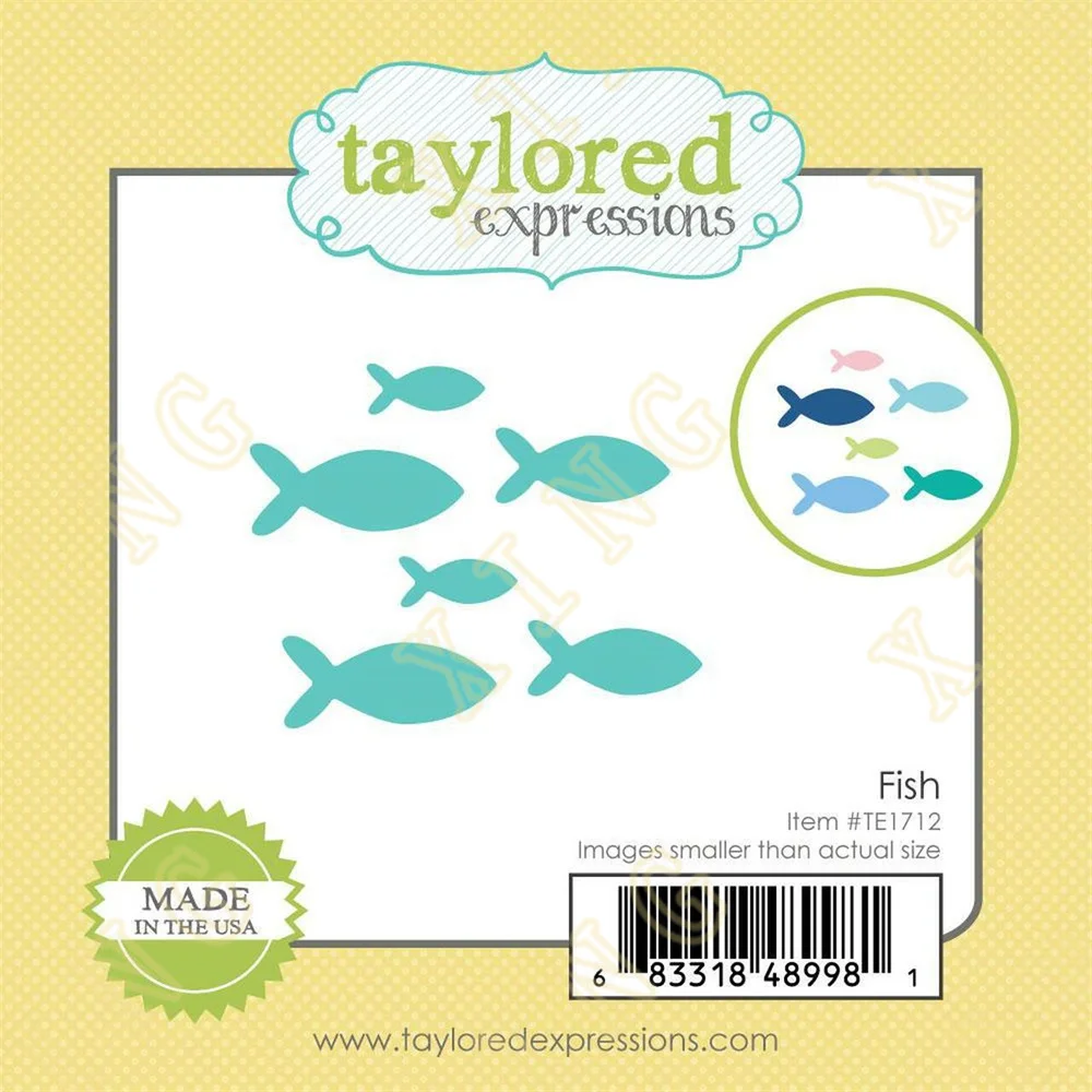 Little Bits - Fish Metal Cutting Dies Scrapbook Diary Decoration Stencil Embossing Template Diy Greeting Card Handmade 2022 New
Little Bits - Fish Metal Cutting Dies Scrapbook Diary Decoration Stencil Embossing Template Diy Greeting Card Handmade 2022 New