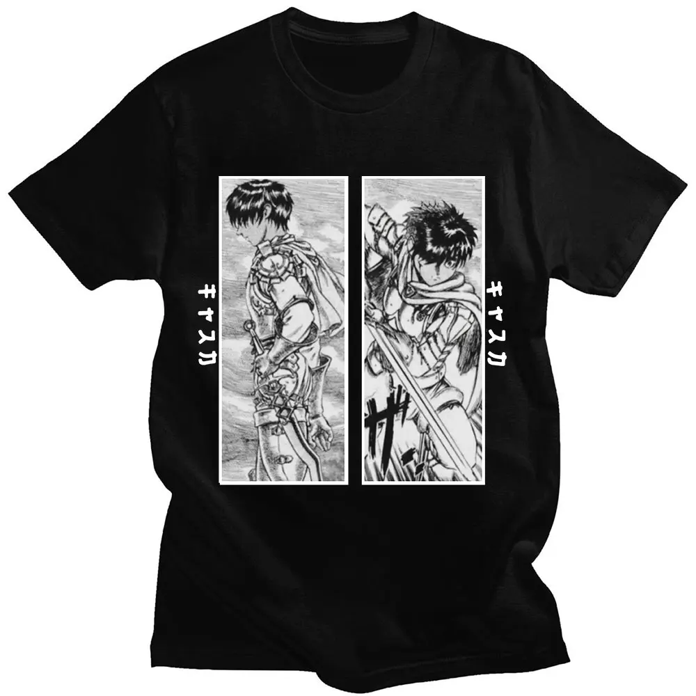Japanese Anime Berserk Guts Casca T Shirt Men's Cool Manga Graphic T-shirt Vintage Streetwear T-shirts Hip Hop Tops Tees Male
Japanese Anime Berserk Guts Casca T Shirt Men's Cool Manga Graphic T-shirt Vintage Streetwear T-shirts Hip Hop Tops Tees Male
