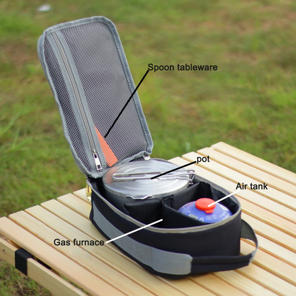 Outdoor Tableware Storage Bag Camping 600D Oxford Cloth Compartment Meal Bag Picnic Dinnerware Carrying Tote Handbag
Outdoor Tableware Storage Bag Camping 600D Oxford Cloth Compartment Meal Bag Picnic Dinnerware Carrying Tote Handbag