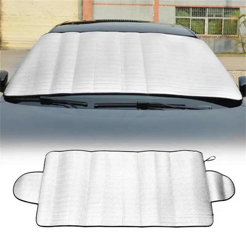 

Car Windshield Sun Shade Foldable Automotive Sunshades Auto Sun Shield Blocks Heat And Sun Cars SUV RV And Truck Accessories