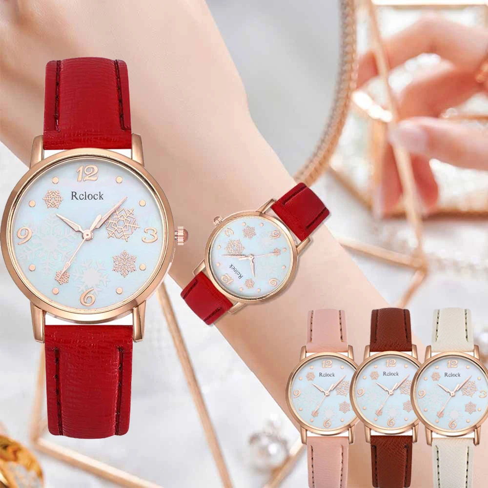 Fashion Women Snowflake Digital Dial Watches Women's Simplicity Casual Quartz Leather Band Watch Analog Wrist Watch Gift
Fashion Women Snowflake Digital Dial Watches Women's Simplicity Casual Quartz Leather Band Watch Analog Wrist Watch Gift