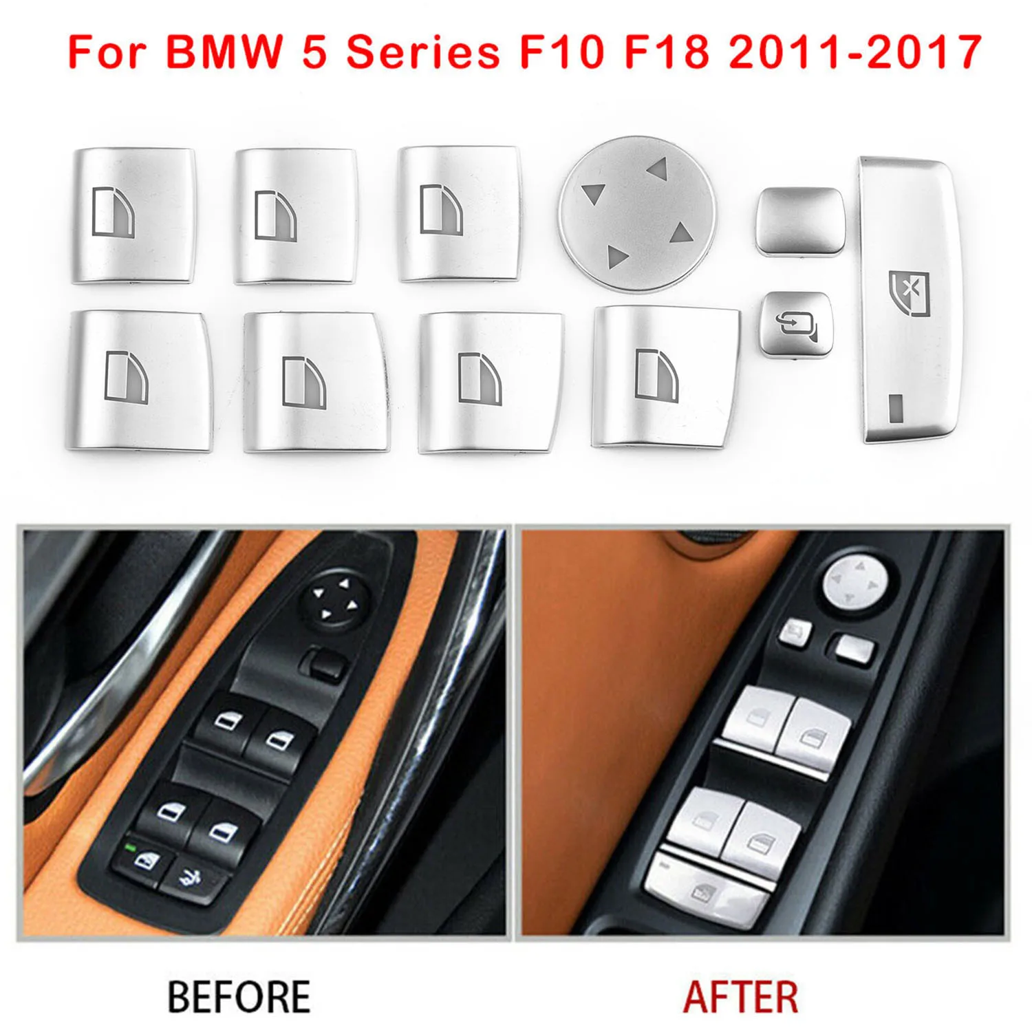 Крышка F10 F18 для кнопки переключения BMW серии 5, серебристая, 13 шт., 2011-2017, прочная
Крышка F10 F18 для кнопки переключения BMW серии 5, серебристая, 13 шт., 2011-2017, прочная