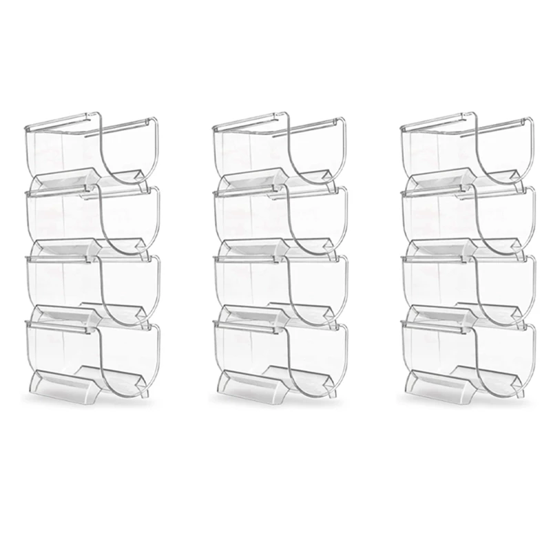 12Pcs Refrigerator Wine Holder,Clear Stackable Plastic Wine Rack Storage Water Bottle Organizer Water Bottle For Fridge
12Pcs Refrigerator Wine Holder,Clear Stackable Plastic Wine Rack Storage Water Bottle Organizer Water Bottle For Fridge