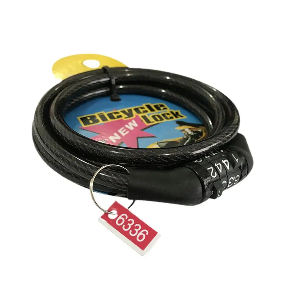 Anti-Theft Bike Lock 4 Digit Code Combination Stainless Steel Cable Bicycle Security Lock Equipment MTB Bike Lock
Anti-Theft Bike Lock 4 Digit Code Combination Stainless Steel Cable Bicycle Security Lock Equipment MTB Bike Lock
