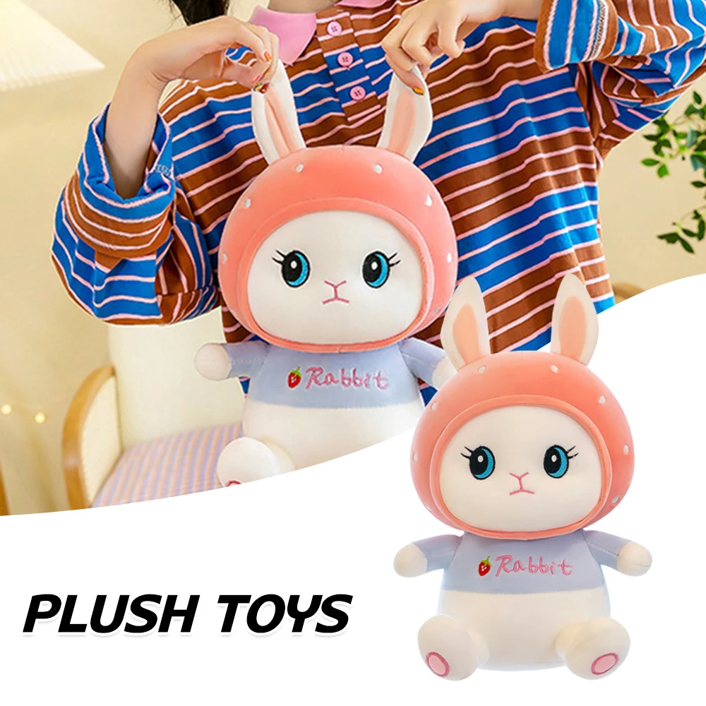 Newborn Baby Plush Stuffed Toys Cartoon Strawberry Rabbit Early Educational Toy Pacify Rag Toy Comfortable for Kids Girls BM88
Newborn Baby Plush Stuffed Toys Cartoon Strawberry Rabbit Early Educational Toy Pacify Rag Toy Comfortable for Kids Girls BM88