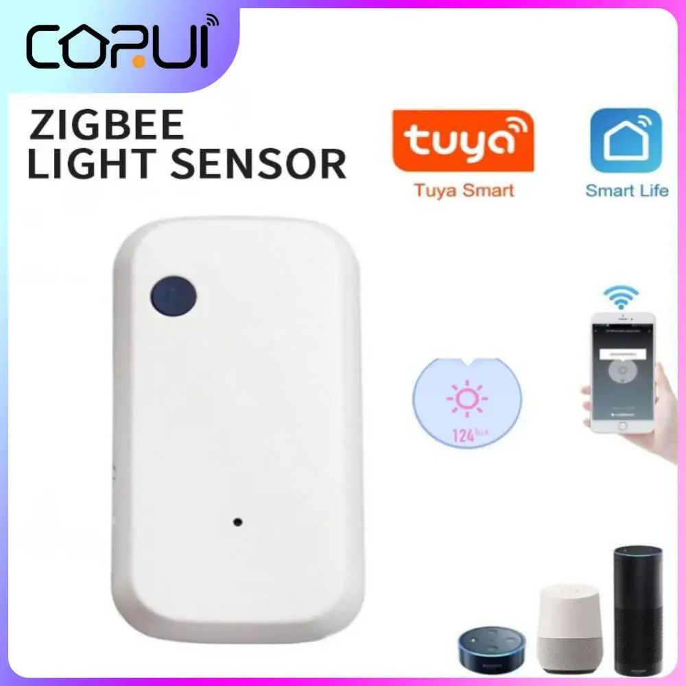 CORUI Tuya Zigbee/WiFi Illuminance Sensor Smart Home 180 ° WiFi Smart Brightness Sensor Smart Life Powered By USB Light Sensor
CORUI Tuya Zigbee/WiFi Illuminance Sensor Smart Home 180 ° WiFi Smart Brightness Sensor Smart Life Powered By USB Light Sensor
