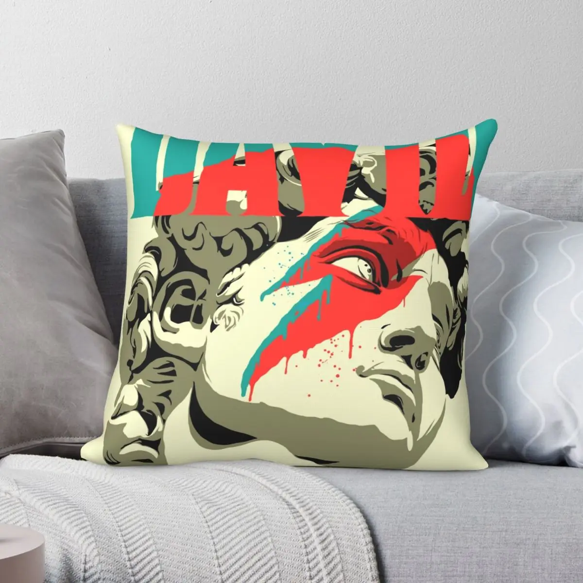 David Square Pillowcase Polyester Linen Velvet Printed Zip Decor Throw Pillow Case Home Cushion Cover
David Square Pillowcase Polyester Linen Velvet Printed Zip Decor Throw Pillow Case Home Cushion Cover