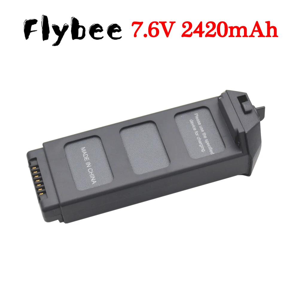 

Upgrade 7.6V 2420mAh LiPo Battery For MJX R/C Bugs 5W B5W 4K RC Quadcopter Spare Parts 7.4v Replaceable battery For X5 Pro Drone