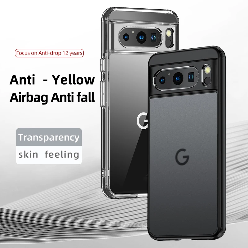Anti-Scratch Translucent Frosted Armor Shockproof Phone Case For Google Pixel 8 7 Pro 7A TPU Bumper Hard Plastic Back Cover
Anti-Scratch Translucent Frosted Armor Shockproof Phone Case For Google Pixel 8 7 Pro 7A TPU Bumper Hard Plastic Back Cover