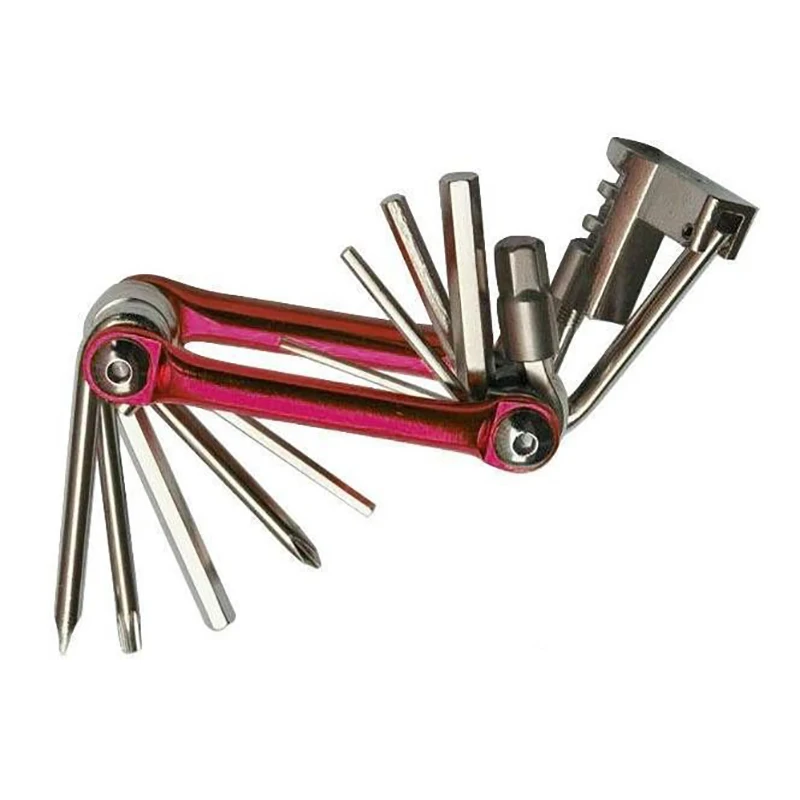 11 in 1 Bike repair Tools Bicycle Multifunction Tool Kits Combination Mtb Mountain Bike Repair with Chain Cutter Repair Set
11 in 1 Bike repair Tools Bicycle Multifunction Tool Kits Combination Mtb Mountain Bike Repair with Chain Cutter Repair Set