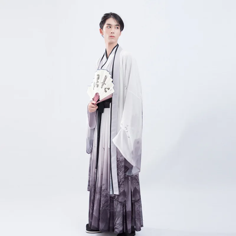 Hanfu традиционная Китайская вышивка градиент черный пары Hanfu для мужчин сценический народный костюм национальный старинный Косплей
Hanfu традиционная Китайская вышивка градиент черный пары Hanfu для мужчин сценический народный костюм национальный старинный Косплей