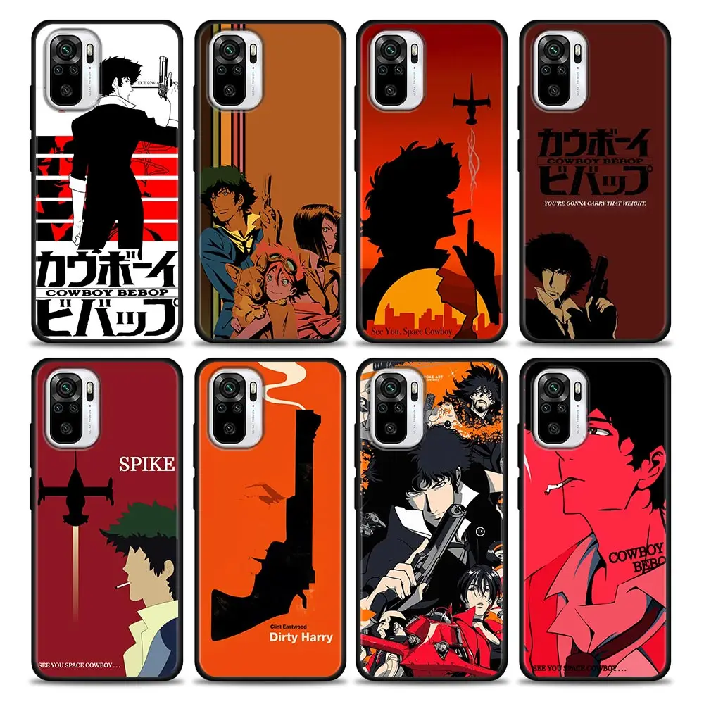 Silicone Case For Xiaomi Redmi Note 9 9T 10 10s 11 11s 11E 8 7 Poco M3 M4 Pro Cases Black Cover Space Cowboy Bebop Anime
Silicone Case For Xiaomi Redmi Note 9 9T 10 10s 11 11s 11E 8 7 Poco M3 M4 Pro Cases Black Cover Space Cowboy Bebop Anime