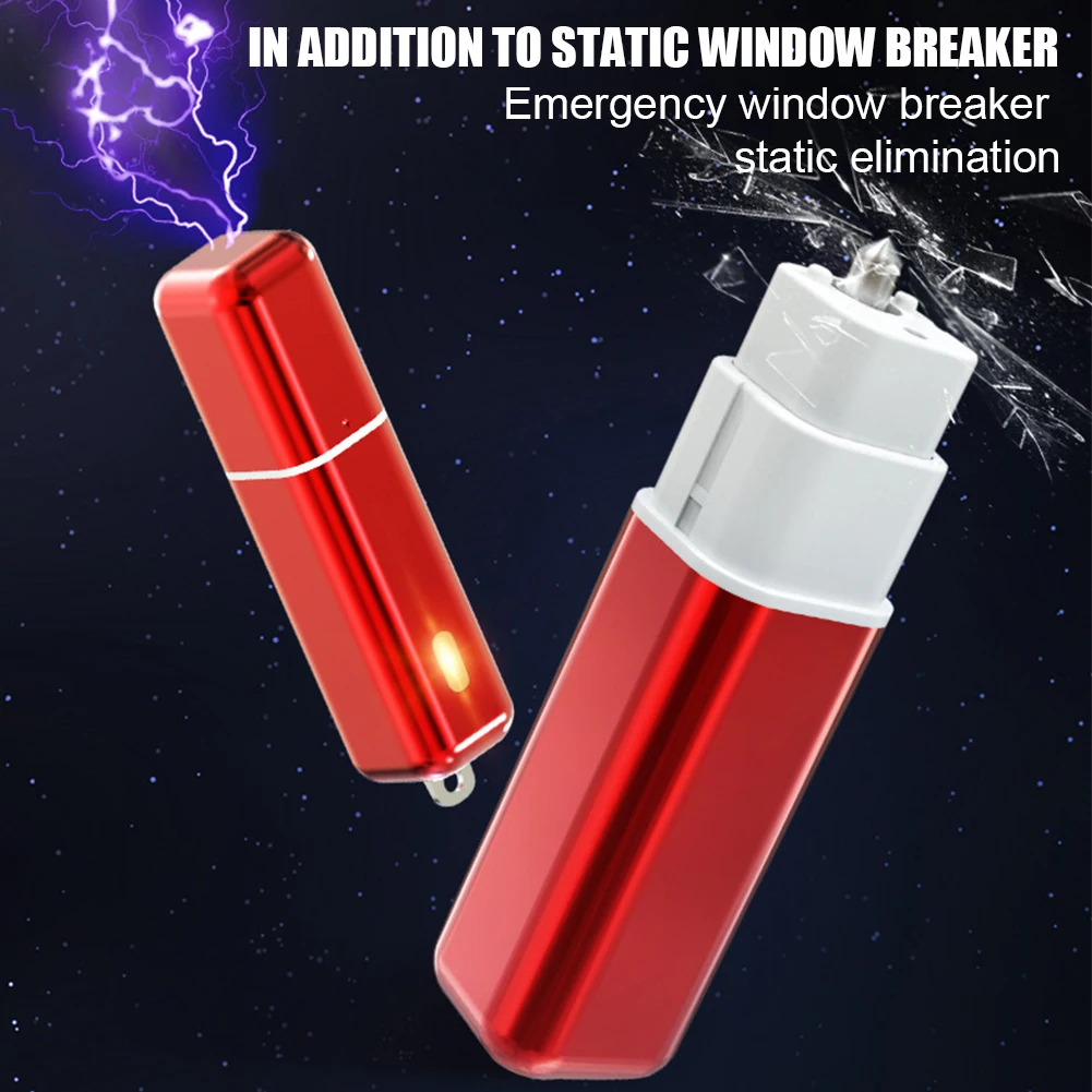 2 In 1 Portable Safety Hammer Emergency Window Breaker Accessories with Anti-static Rod Car Body Static Eliminator Discharger
2 In 1 Portable Safety Hammer Emergency Window Breaker Accessories with Anti-static Rod Car Body Static Eliminator Discharger