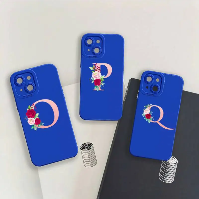 Original acronym flower pink letter Phone Case For iPhone 13 12 11 Pro MAX Mini X XS XR 7 8 Plus Liquid Silicone Klein Blue
Original acronym flower pink letter Phone Case For iPhone 13 12 11 Pro MAX Mini X XS XR 7 8 Plus Liquid Silicone Klein Blue