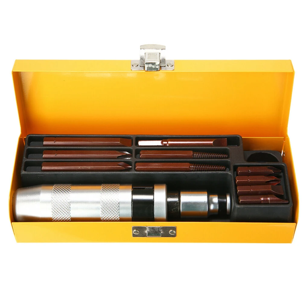 12pcs Professional Screw Non Slip Impact Driver Bits Flat Practical Kit With Case Extractor Screwdriver Set Hand Tool Socket
12pcs Professional Screw Non Slip Impact Driver Bits Flat Practical Kit With Case Extractor Screwdriver Set Hand Tool Socket