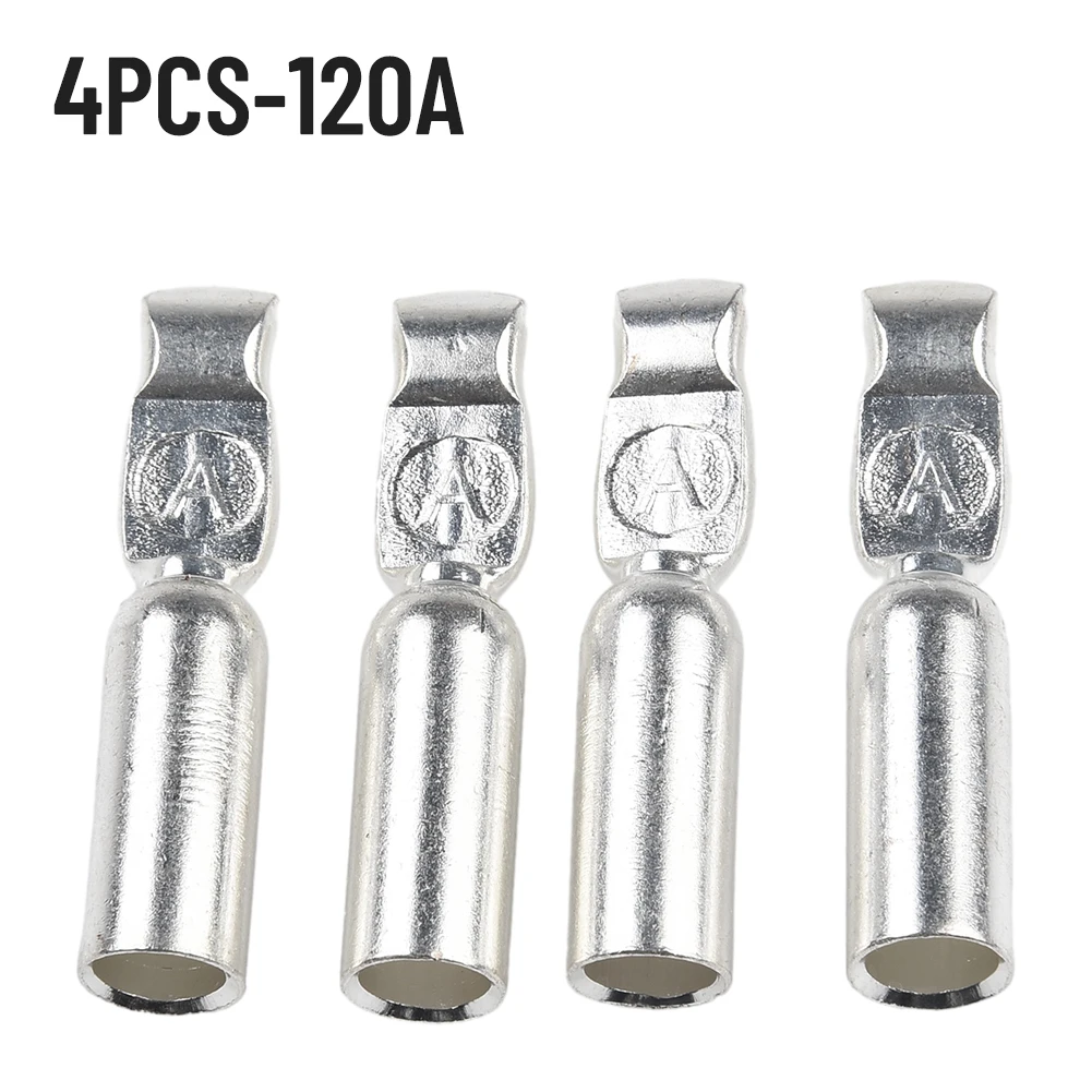 4pcs Terminal Connector For Anderson Plug Contacts Pins Lugs Terminals For 50/120 Amp Connectors Battery Chargers Solar Turbines
4pcs Terminal Connector For Anderson Plug Contacts Pins Lugs Terminals For 50/120 Amp Connectors Battery Chargers Solar Turbines