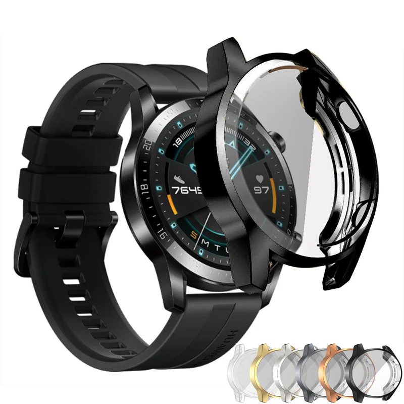 360 Full Cover Soft TPU Watch Case For Honor Magic Watch 2 46mm Ultra Thin Protective Shell Screen Protector Watch Accessories
360 Full Cover Soft TPU Watch Case For Honor Magic Watch 2 46mm Ultra Thin Protective Shell Screen Protector Watch Accessories
