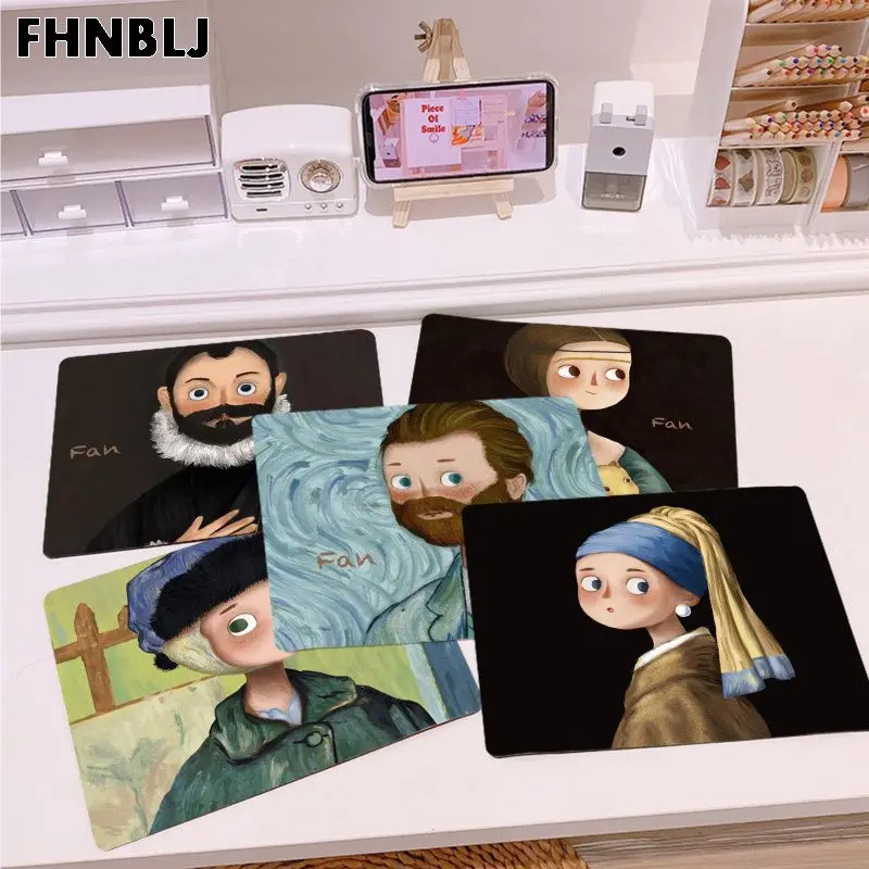 Non Slip PC Van Gogh Oil Painting Beautiful Anime Mouse Mat Top Selling Wholesale Gaming Pad mouse
Non Slip PC Van Gogh Oil Painting Beautiful Anime Mouse Mat Top Selling Wholesale Gaming Pad mouse