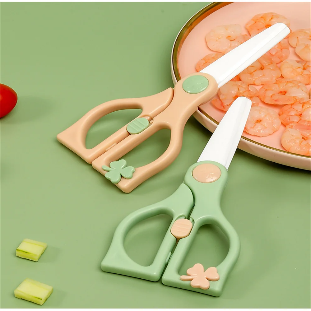 Kitchen Ceramic Scissors Baby Complementary Food Scissors Baby Food Feeding Aid Meat Cutting Scissors Kitchen Supplies Tableware
Kitchen Ceramic Scissors Baby Complementary Food Scissors Baby Food Feeding Aid Meat Cutting Scissors Kitchen Supplies Tableware