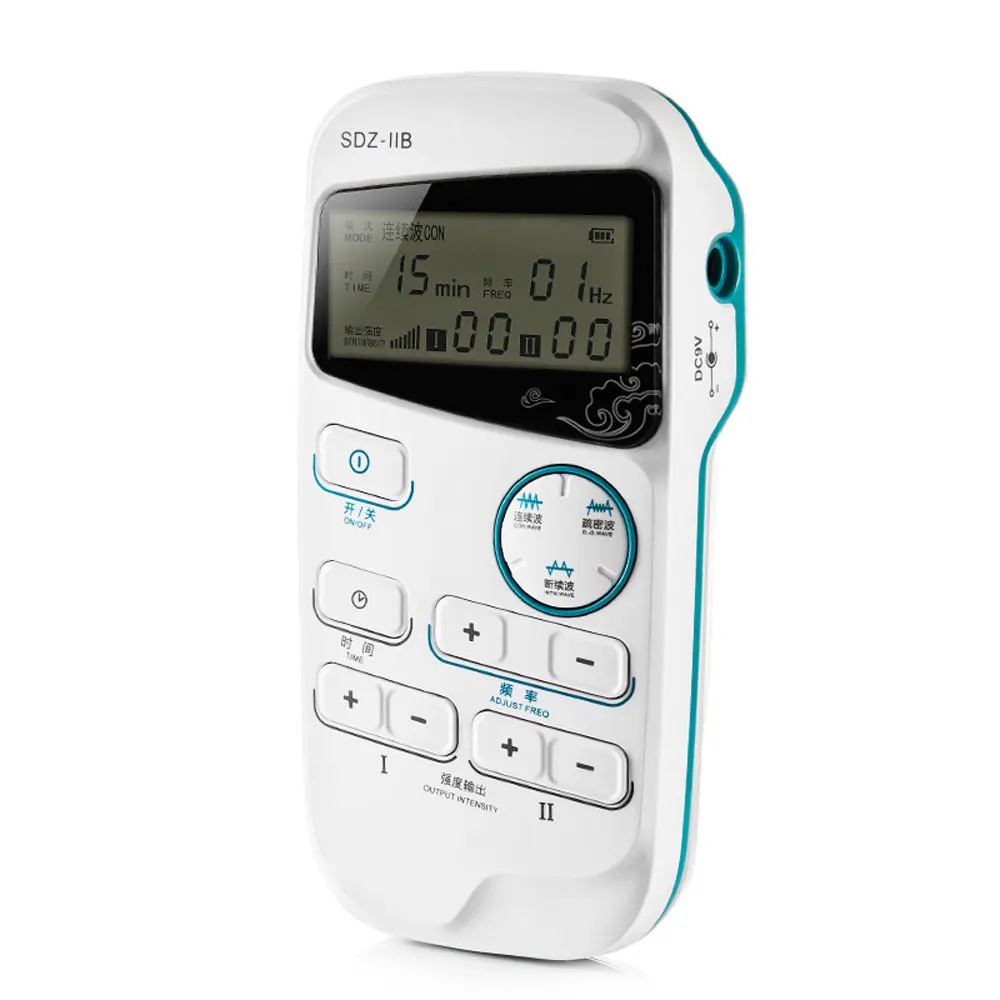 SDZ-IIB Portable Electroacupuncture Nerve and Muscle Stimulator Electro Acupuncture Treatment Instrument 3 Waveform
SDZ-IIB Portable Electroacupuncture Nerve and Muscle Stimulator Electro Acupuncture Treatment Instrument 3 Waveform