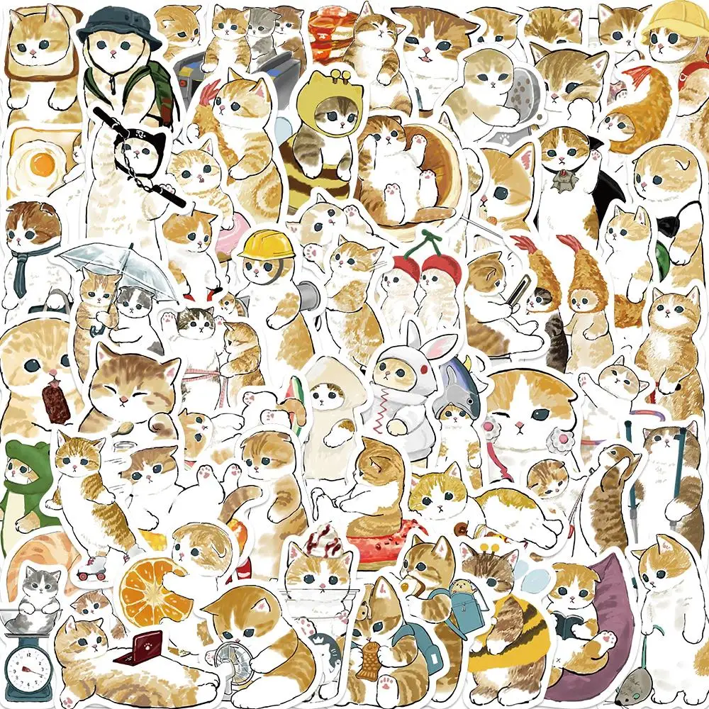 10/25/64PCS Cute Cartoon Little Yellow Cat Sticker Waterproof Decoration Refrigerator Suitcase Helmet Scrapbook Kids Gift Decal
10/25/64PCS Cute Cartoon Little Yellow Cat Sticker Waterproof Decoration Refrigerator Suitcase Helmet Scrapbook Kids Gift Decal